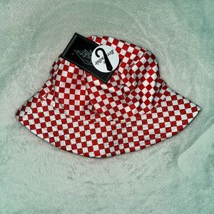 Checkered Bucket Hat